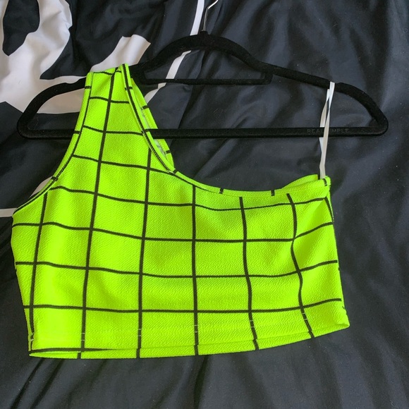 Neon green crop top - Picture 1 of 1